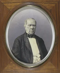 Portrett av poeten prins Pyotr A. Vyazemsky 1792-1878, 1860-1870-tallet