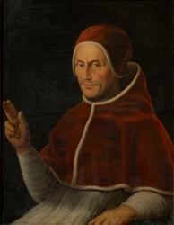 Portrett av paven Adrian VI 1459-1523, ca. 1630.