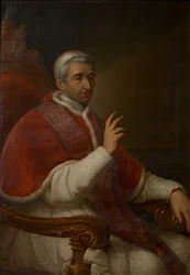 Portrett av paven Gregor XVI 1765-1846, ca. 1840.