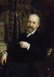 Portrett av arkitekten Alfred Parland