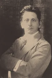Portrett av komponisten Alexander von Zemlinsky 1871-1942.