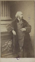 Portrett av komponisten Félicien David 1810-1876, 1861.