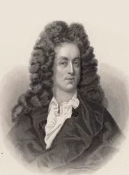 Portrett av komponisten Henry Purcell 1659-1695.
