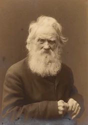 Portrett av en gammel mann, Landskrona, Sverige, 1910