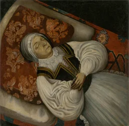 Posthumt portrett av K. Horvath-Stansith, stav. Kissova