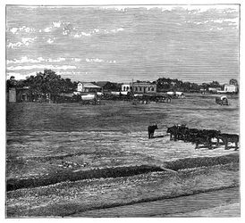 Potchefstroom, Transvaal, Sør-Afrika, ca 1890