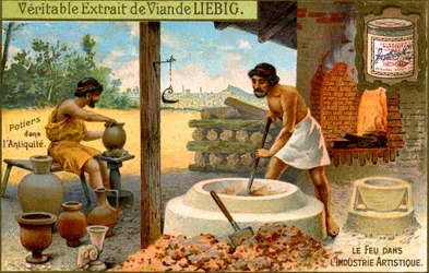 Pottemakere i antikken, ca 1900