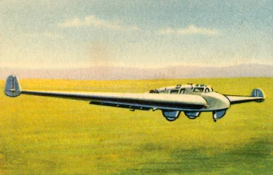 Drevet flyvinge-fly, 1932.