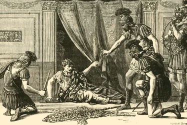 Praetorian Guards Haling Claudius som imperator, 1890.
