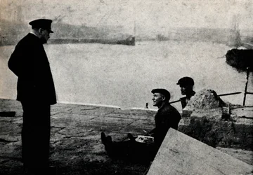 Statsminister og menn i gaten, 1940-tallet, 1945.