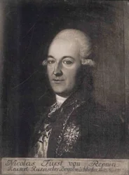 Prins Nikolai Vasilyevich Repnin 1734-1801, 1700-tallet