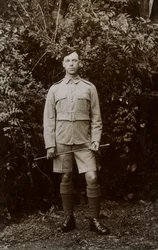 Menig Nelson, 5. East Surrey-regiment, Chakrata, India, 1917