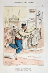 Republikkens elever, beleiringen av Paris, 1870-1871