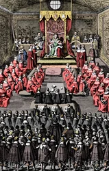 Dronning Elizabeth I i parlamentet, 1500-tallet, c1902-1905