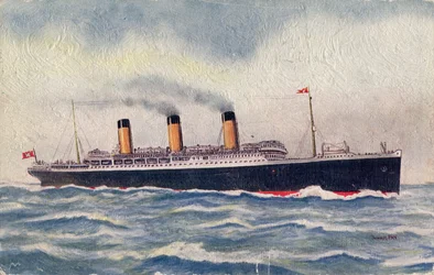 RMS Majestic, White Star Line, 1935.