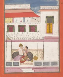 Raga Desakar, tidlig på 1700-tallet.