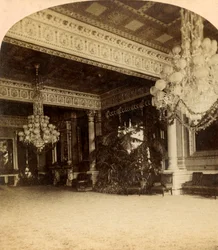 Mottaksrom, Det hvite hus, Washington, c1900.