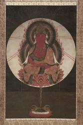 Rød Amida, 1300-tallet.