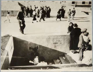 Red air Raid Shelters hjelper til med å bekjempe røde luftangrep, Castellón