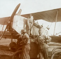 Tanking biplan, c1914-c1918