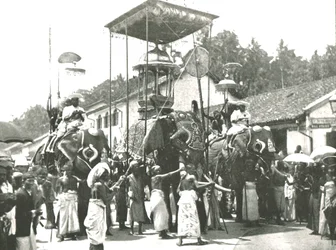 Religiøs prosesjon, Colombo, Ceylon, 1895.