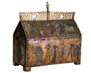 Relikvieskrin med scener fra Life of Saint Valeria, c1170