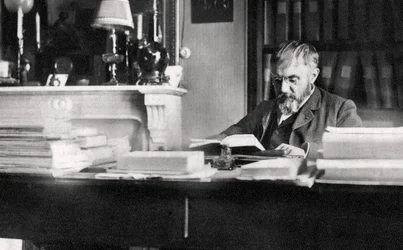 Rene Doumic , fransk litteraturkritiker og bokstavenes mann, 1922