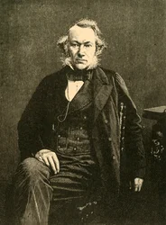 Richard Cobden , britisk produsent og politiker, c1863 c1890.