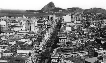 Rio de Janeiro, Brasil, tidlig på 1900-tallet