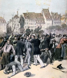 Opprør på Place Kléber, Strasbourg, 1893
