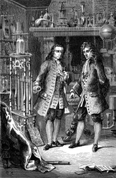 Robert Boyle , anglo-irsk kjemiker og fysiker og Denis Papin , fransk fysiker, 1870