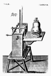 Robert Boyles andre luftpumpe, c1660 1725