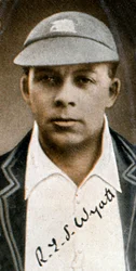 Robert Elliot Storey Wyatt, Quiet Wyatt, allround circketer, 1935