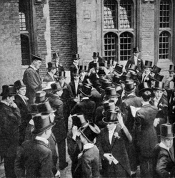 Navnrop fra Etonians den 4. juni, Berkshire, c1922