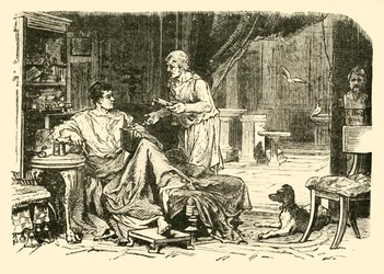Romersk studie, 1890.