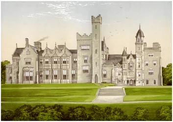 Rossmore Park, County Monaghan, Irland, hjemmet til Lord Rossmore, c1880