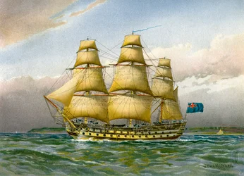 Royal Navy kampskip, c1760 c1890-c1893