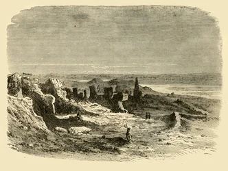Ruiner ved Sais, 1890.