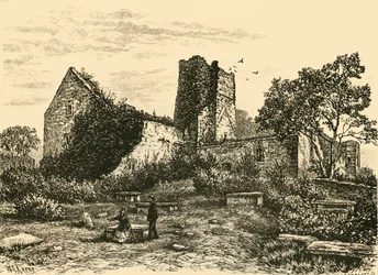 Ruiner nær Rathmullen, 1898.