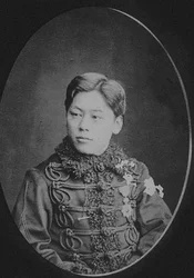 Sagen Ishizuka 1850-1909 i en alder av 26, 1876.