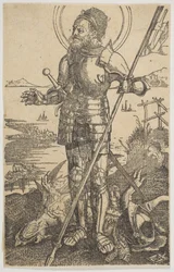 Saint George Stående kopi.n.d.