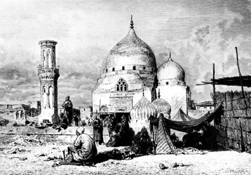 Saint Ibrahim-moskeen, Dessouk, Egypt, 1880