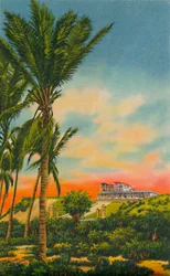 Salgar slott. 20 minutter fra Barranquilla, c1940-tallet