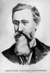 Salvador Cisneros Betancourt, markis av Santa Lucia 1828 - 1914, cubansk politiker, c1910