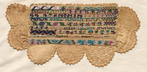 Sampler Fragment, 1800-tallet.