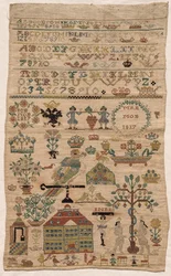 Sampler Fragment, 1817.