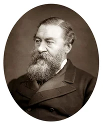Samuel White Baker 1821-1893, engelsk oppdagelsesreisende og anti-slaveri-kampanje, c1880