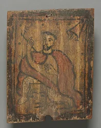 San Geronimo: helgen fra altertavle, 1600-1700-tallet.