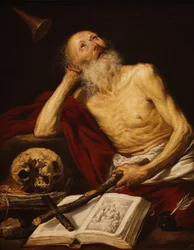 San Jeronimo av Antonio de Pereda Madrid Spania