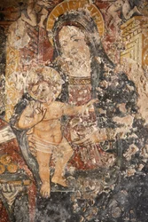 San Pietro bysantinsk kirke, Otranto, Apulia, Otranto, Italia